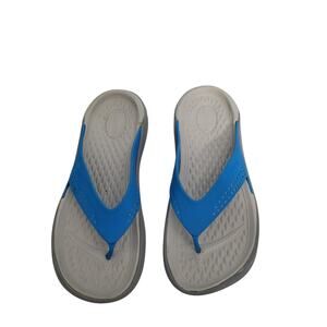 Crocs Literide Men's Blue Flip Flop Size 11  31126-2858